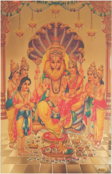 Golden Glass Picture - 11012